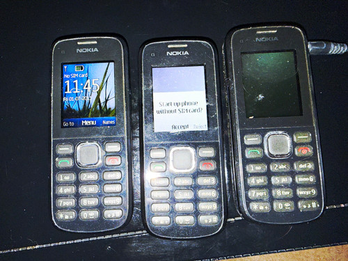 Nokia handy 3x - handy, schwarz