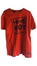 Homeboy Herren T-Shirt Orange Gr. L Casual Streetwear Logo-Print