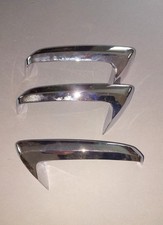 Türgriffe, verchromt, für