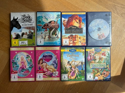 Barbie waltdisney dvd 8x - barbie, &