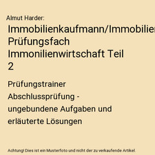 Immobilienkaufmann/Immobilienk