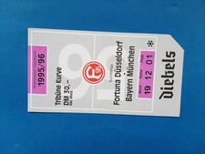 1 x Sammler Ticket Saison 1995/96 / Fortuna Düsseldorf-Bayern München
