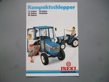 ISEKI Kompaktschlepper TX 2140 H..........  Original  Prospekt 8 Seiten