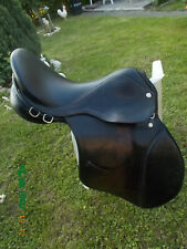YOUNG RIDER Hand Crafted 16"aus echte Leder, PONY DRESSURSATTEL,Mittlere Kammer