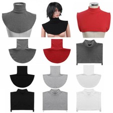 DE Krageneinsatz Damen Blusenkragen Einsatz Fake Kragen Abnehmbare Hälfte Shirt