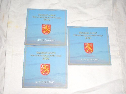 Finnland 1999 2000 2001 euro - 1999-2000-2001,