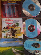 Hubert Deuringer/ Willi Gräff/ Hans Rauch-3 Akkordeon-CDs INTERCORD RAR WIE NEU