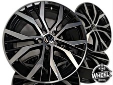 ORIGINAL 19 ZOLL VW GOLF 7 SANTIAGO FELGEN 5G0601025AN 7,5J ET51 BLACK RIMS OEM