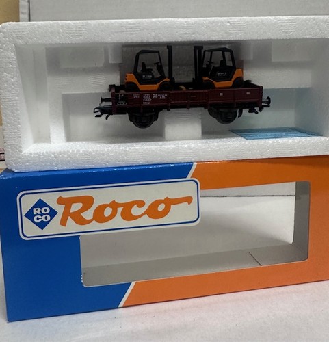 Roco offener niederbordwagen - roco,