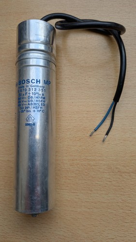 Bosch kondensator 20 µf - bosch,