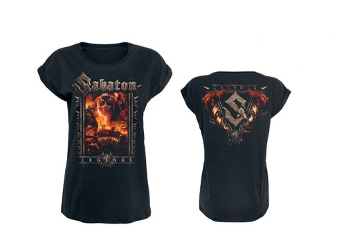 Sabaton shirt damen legends - sabaton, t-shirt