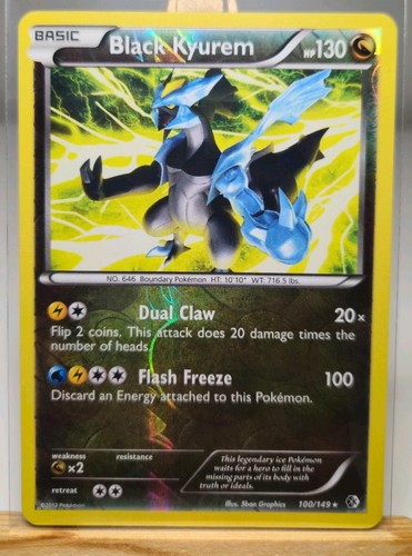 Black kyurem 100 - black, 100/149
