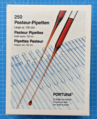 Stk glas pasteur pipetten - 10, glas-pasteur-pipetten