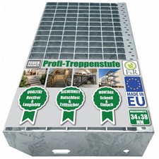 Metallstufe verzinkt