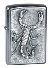 Zippo SKORPION + WUNSCH GRAVUR mit / ohne Geschenk Set + WUNSCHGRAVUR  1330006