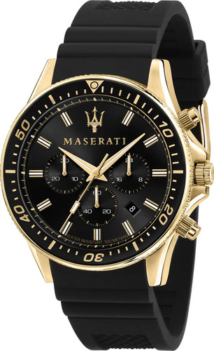 Maserati uhr silikonarmband - maserati,