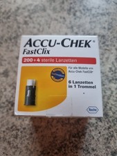 Accu Chek Fastclix noch Verschlossen MHD 12, 2025 