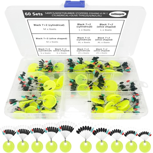 Angeln gummistopper set - gummistopper,