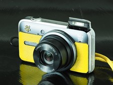 SUNNY SHOOTER – Canon PowerShot SX220 HS GELB CUSTOM Unikat! OVP