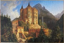 Ravensburger Puzzle 3000 Teile Schloß Hohenschwangau Komplett  Top von 1985 Rar!