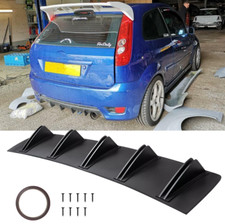 Heckdiffusor Diffusor Stoßstange Heckspoiler Heckansatz Für Ford Fiesta ST MK6