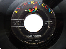 ROYAL TEENS 45 'SHORT SHORTS' USA ABC KILLER 1957 ROCKABILLY STROLLER JIVER VG