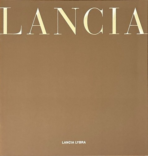 Lancia lybra prospekt brochure - lybra,