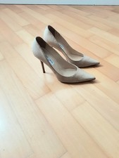 JIMMY CHOO Pumps Agnes WaterSnake beige Gr. 37,5 Pointed Toe Pumps - TOP-Zustand