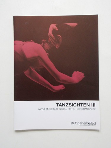 Programmheft tanzsichten iii - programmheft, iii"