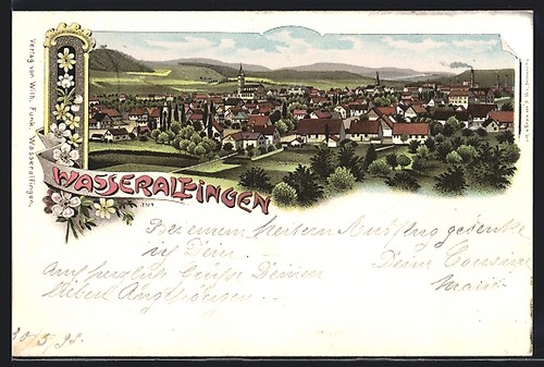 Lithographie wasseralfingen - lithographie,