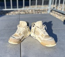 Nike Air Jordan 4 Retro x Off-White„Sail" - Limited Edition (39)