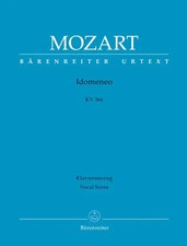 Idomeneo KV 366, Klavierauszug