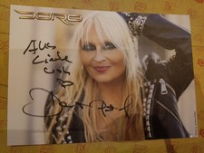 Doro Pesch original Autogramm