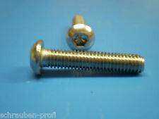 25 Stück Zaunbauschrauben M8x40 A2 Innensechskant 5 mm Doppelstab Gitterzaun