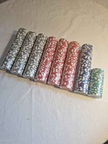 Poker chips 375 - chips, top