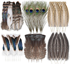48 Stück flauschige Federn