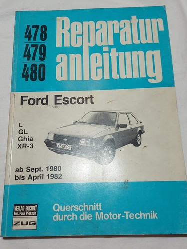 Ford escort reparaturanleitung - ford,