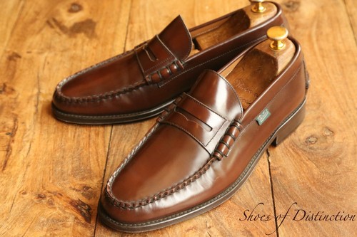 Paraboot braun leder penny - leder, bit
