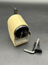Alte Spitzmaschine DDR Modell Spitzer Anspitzer Mit Tischhalterung #KA218