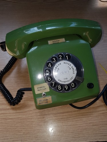 Ddr rft telefon wählscheibe - rft,