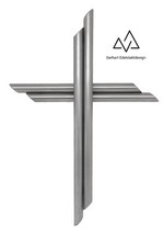 Wandkreuz Edelstahl Modell