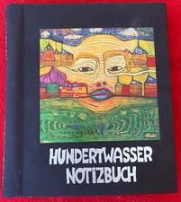 HUNDERTWASSER NOTIZBUCH DinA5 Ringbuch Harteinband 2011 Deutsch Englisch TOP!