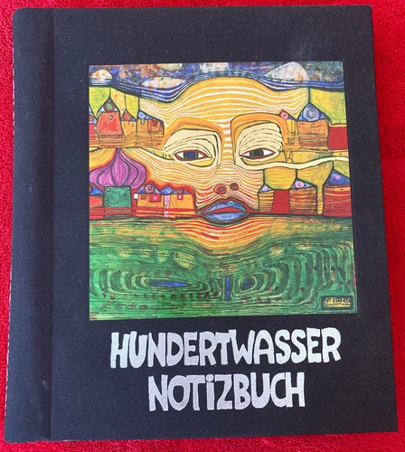 Hundertwasser notizbuch dina5 - hundertwasser,