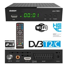 EDISION Picco T265 plus digital Receiver terrestrisch Kabel DVB-T2/C HDMI Scart