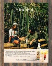 Bacardi reklame werbeanzeige - bacardi,