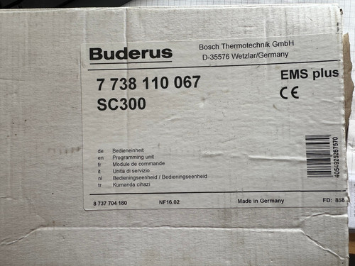 Buderus 300 ems plus - buderus,