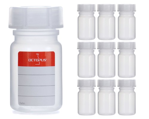 10x weithalsflasche 50ml leere - weithalsflasche,
