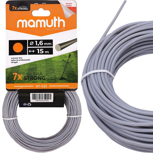 Trimmerfaden 6mm 15m - 1,6mm,