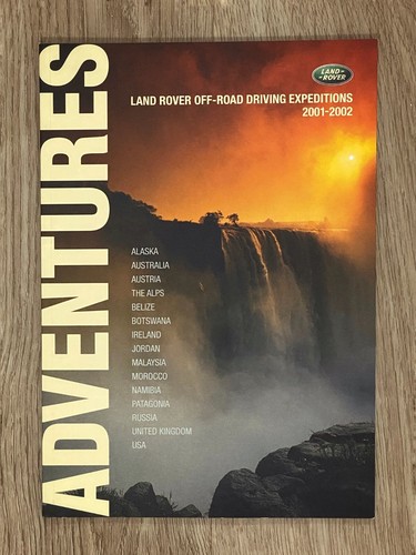 Land rover adventures off - rover,