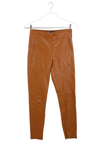 Zara leggings kunstleder - leggings, s